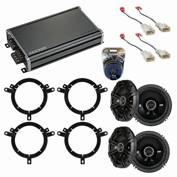 Fits Toyota Sequoia 2003-2007 Harmony Factory Speaker Upgrade Kicker (2) DSC65 & CXA3604