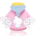 thumbnail image 2 of Walbest Pet Dog Clothes Winter Hoodie Fleece Dog Sweaters with Hat Pet Cartoon Sweatshirts Costume Winter Coat Warm Hoodies Puppy Sweaters Outfit for Small Dogs Cats Chihuahua Pets, 6 Style, 2 of 6