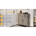 thumbnail image 2 of Kitchen Buffet with Wide Tabletop / For Coffee Maker Toaster / Warm Wood Grain Decor, 2 of 7