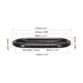 thumbnail image 2 of Uxcell Rubber Grommet Mount Size 80 x 160mm Oval Double-Sided for Wire Protection, Pack of 6, 2 of 5