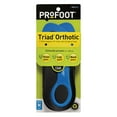 thumbnail image 3 of (3 pack) PROFOOT Triad Orthotic Insoles for Knee, Leg & Back Pain, Men's 8-13, 1 Pair, 3 of 9