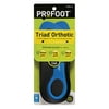 PROFOOT Triad Orthotic Insoles for Knee, Leg & Back Pain, Men's 8-13, 1 Pair