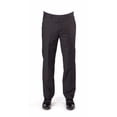 thumbnail image 3 of Men's Black Tuxedo Pants Slim Fit Satin Line Formal Dress Slacks Flat Front, 3 of 3