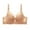 Khaki, variant on Gyexs Fashionable Women Lace Gathered Bra Adjustable Thin Cup Underwear Comfortable Support Sports Bras for Women, Pink, Size 100C
