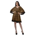 thumbnail image 2 of Moomaya Sorties de Plage Imprimées Femmes Grande Taille Robes d'Été pour Femmes Robe Courte, 2 of 6