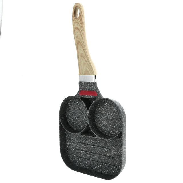 Batería de cocina, sartén para huevos, olla de aluminio que no sirve para freír, sartén para huevos, salida de alta intensidad