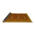 thumbnail image 2 of Ahgly Company Indoor Rectangle Oriental Yellow Traditional Area Rugs, 7' x 9', 2 of 4
