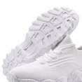 thumbnail image 3 of Zapatos livianos para caminar zapatos deportivos de malla cómodos para mujeres (40) blanco, 3 of 8
