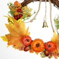 thumbnail image 4 of Guirlande de Citrouilles et Feuilles d'Érable Simulées d'Automne, Baies Rouges, Mariage, Décoration Murale pour la Maison, Fournitures Festives, Accessoire Photo pour l'Halloween, Noël, Action de Grâce, Décoration de Porte, Linteau, Fenêtre, 4 of 9