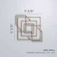 thumbnail image 3 of Ekena Millwork 11 3/8"W x 11 3/8"H x 1/4"T Small Norwood Decorative Fretwork Wood Wall Panels, Birch, 3 of 18