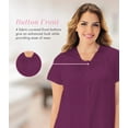 thumbnail image 4 of Exquisite Form Nylon Tricot Short Sleeve Matching Pajama Set 90107, 4 of 4