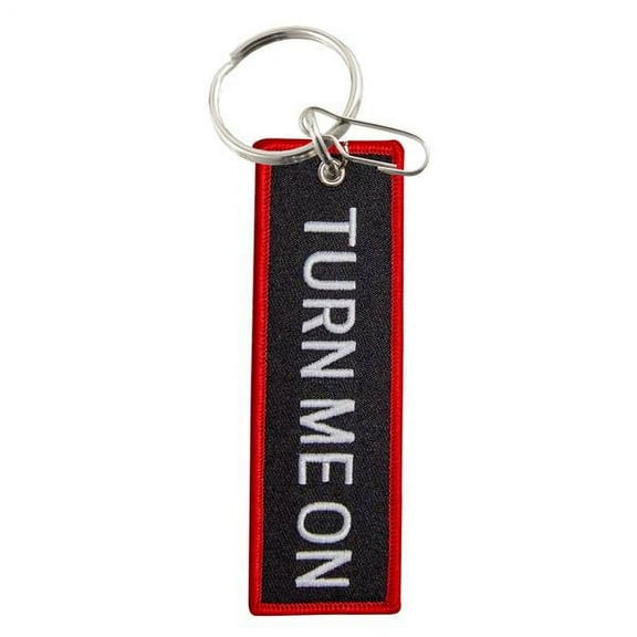Turn Me On Strap Key Chain
