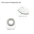 thumbnail image 3 of Unique Bargains #6 Rondelle Plate en Acier Inoxydable 304 pour Vis Boulon 100 Pcs, 3 of 5