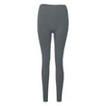 thumbnail image 3 of KHONTS Scrunch Leggings for Women Seamless High Waisted Workout Gym Yoga Pants Grey M, 3 of 7