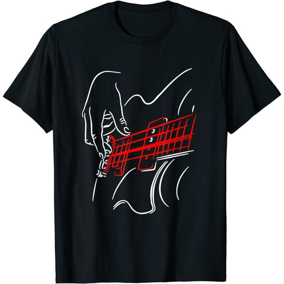 Acoustic Guitar Guitarist Shirt Bass Player Musician Gift T-Shirt