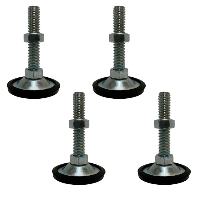 Pata Niveladora Antiderrapante Para 200 Kg De 1/2 X 3 (4pzas). INAHER MT-2