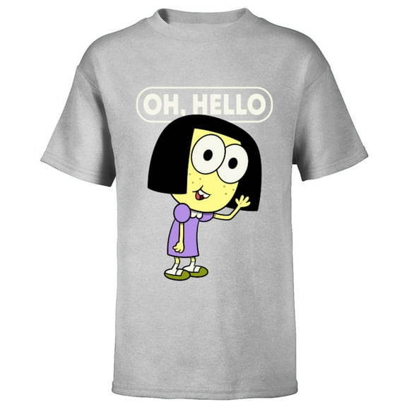 Disney Big City Greens Tilly Oh, Hello - Short Sleeve T-Shirt for Kids -Customized-Athletic Heather