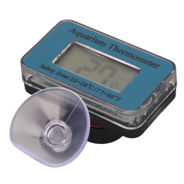 Reptile Thermometer, Accurate Measurement Fish Tank Thermometer Waterproof with Suction Cup for Reptile