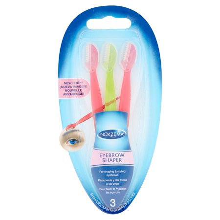 Noxzema ® Eyebrow Shapers, Protective Skin Guard, 3 Count, Tiny Razor