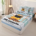 thumbnail image 2 of catabedysis Happy Camping Zipper Full Size Comforter Sets with Fitted Sheet and 2 Pillowcases,Campfire Print Zipper Bedding Set For Boys,Multicolor,Light Gray Reversible,4-Piece, 2 of 7