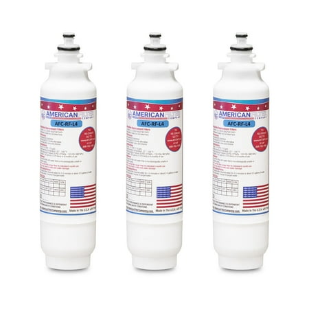 AFC® #AFC-RF-L4, Compatible with LG® LSC22991ST Refrigerator Water Filter -Made in U.S.A. - 3 Filters