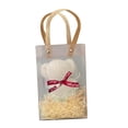 thumbnail image 2 of Toallas faciales, toallas de ducha suaves, toallas de mano para fiestas de cumpleaños, regalos para amigos. Bolsos de rafia blanca, 2 of 9
