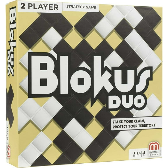 Blokus Duo Strategy Fun Board Game for 2 Players Ages 7Y 