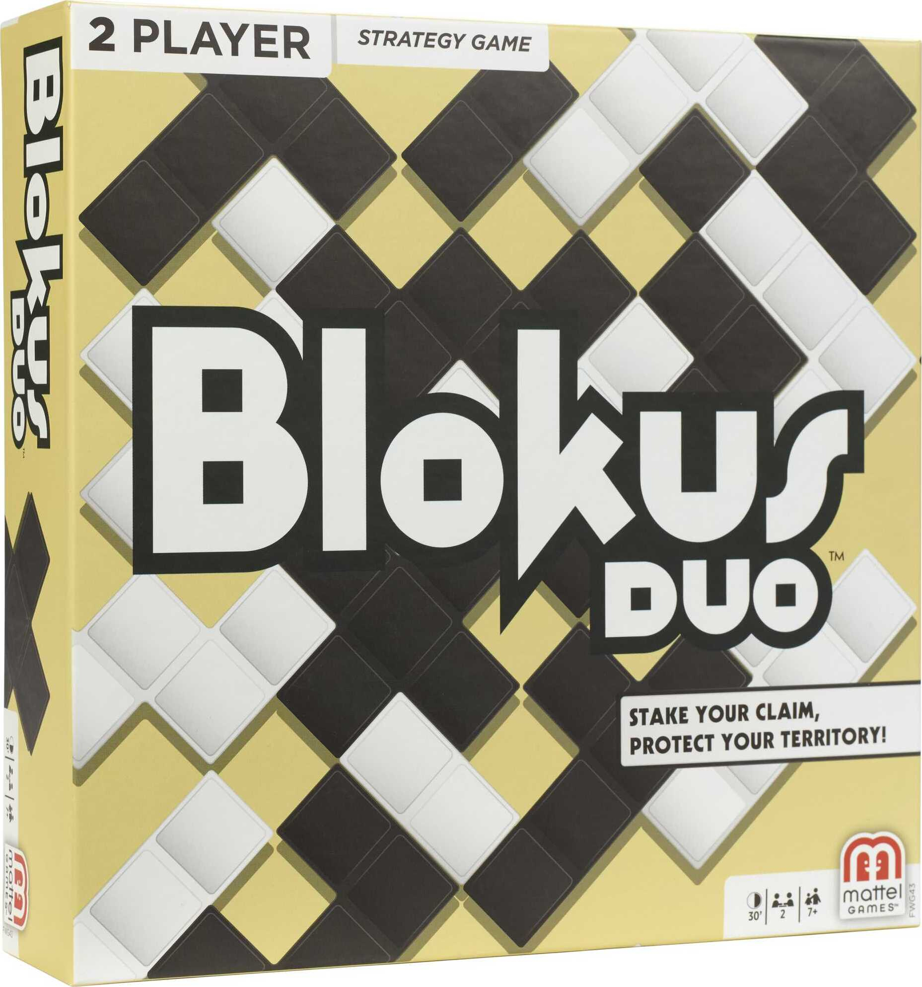 Blokus Duo Strategy Fun Board Game for 2 Players Ages 7Y+