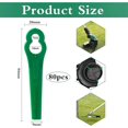 thumbnail image 2 of Replacement Plastic Blades, 80 Plastic Edger Blades, Plastic Lawn Mower Blades, 2 of 5