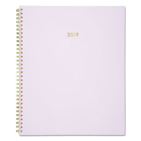 Cambridge® COLOR BAR WEEKLY/MONTHLY PLANNERS, 8 1/2 X 11, LILAC,