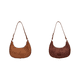 thumbnail image 1 of Bolso Hombro Crescent para Mujer Con Correa Ajustable Viajes (marrón), 1 of 7