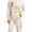 Cream, variant on Boys Sweatsuit Toddler Kids Soft Fleece Pullover Hoodie and Jogger Sweatpants 2 Piece Set