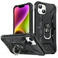 thumbnail image 1 of Case for iPhone 14 Plus Accesorio Magnético a Prueba de Golpes de Grado Militar con Cubierta de Soporte, Negro, for iPhone 14 Plus, 1 of 7