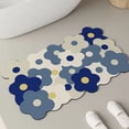 thumbnail image 3 of CSCHome Non-slip Floor Mats Pretty Flower Bath Mats Outdoor Rugs Absorbent Machine Washable Carpet Mats for Daily, 3 of 5
