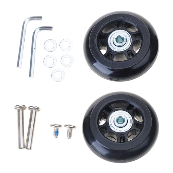 Long Lasting Luggage Wheel Replacements set Quiet Performances Heavy Duty Suitcases Wheel Component for Travel Lovers