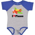 thumbnail image 3 of Inktastic I Love Planes Cute Airplane Boys or Girls Baby Bodysuit, 3 of 5
