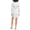 thumbnail image 2 of Derek Lam 10 Crosby womens  Charlotte Tie Waist Shirtdress, 12, White, 2 of 3