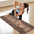 thumbnail image 6 of Red Boho Ethnic Geometric Pattern Hot Yoga Mat Towel Non Slip for Hot Yoga - Quick-Drying Yoga Mat Cover with 4 Corner Pockets with Travel Bag - Hot Yoga Towel Non Slip 70"x26", 6 of 6