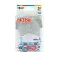 thumbnail image 6 of Nuby Happy Hands Teething Mitten for Babies, Gray Elephant Design, 6 of 7
