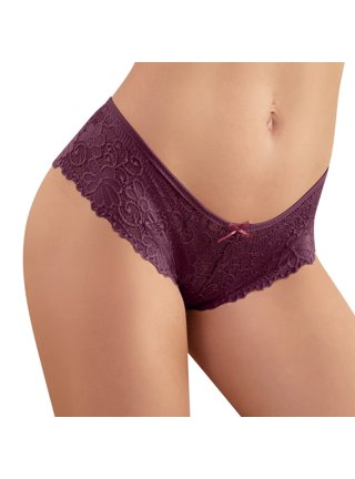 Wisremt Sexy Women Lace Flowers Panties Low Rise Transparent Underwear  Embroidery Briefs Solid Sexy Lingerie Women Underpants 
