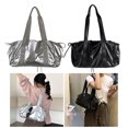 thumbnail image 2 of Women Shoulder Bag Large Capacity Armpit Bag Korean Styles Handbag All-matching Underarm Bag Shopping Bag for Travel, 2 of 2