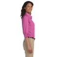 thumbnail image 4 of Devon & Jones Ladies' Perfect Fitâ„¢ 3/4-Sleeve Stretch Poplin Blouse - DP625W, 4 of 4