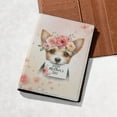 thumbnail image 5 of Happy Mother's Day Toy Fox Terrier with Flower Crown and Greeting Card Travel Passport Wallet Dog Lover PU Leather Passport Holder Cover - 13004, 5 of 5