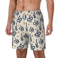 thumbnail image 2 of Uemuo Snake Pattern Mens Swim Trunks Quick Dry Board Shorts with Mesh Lining, Stretch Beach Shorts Quick Dry No-Chafing Board Shorts-Large, 2 of 9