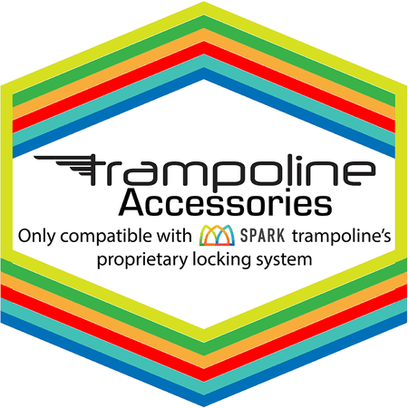 Spark 14  Trampoline  with Safety Enclosure  Green (Box 2 of 7) [954714834]