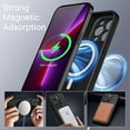 thumbnail image 3 of JETech Magnetic Silicone Case for iPhone 13 Pro 6.1-Inch, Compatible with MagSafe, Phone Cover with Camera Lens Full Protection (Black), 3 of 6