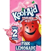Kool-Aid Unsweetened Pink Lemonade Naturally Flavored Powdered Soft Drink Mix, 0.23 oz Packet