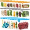 24 Count: 8 Gallon Bags & 8 Sandwich Bags & 8 Snack Bags B