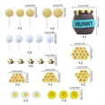 thumbnail image 4 of Adorno para Tarta de Miel, Diseño de Panal, para Cumpleaños, Baby Shower, , Panal, Abeja, Bola de Espuma, para Fiesta, 4 of 5