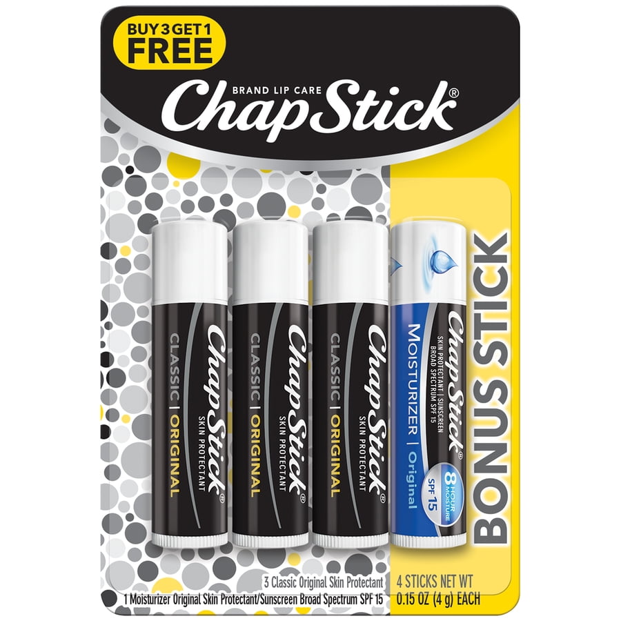 ChapStick Classic Original Skin Protectant with Bonus Original SPF 15